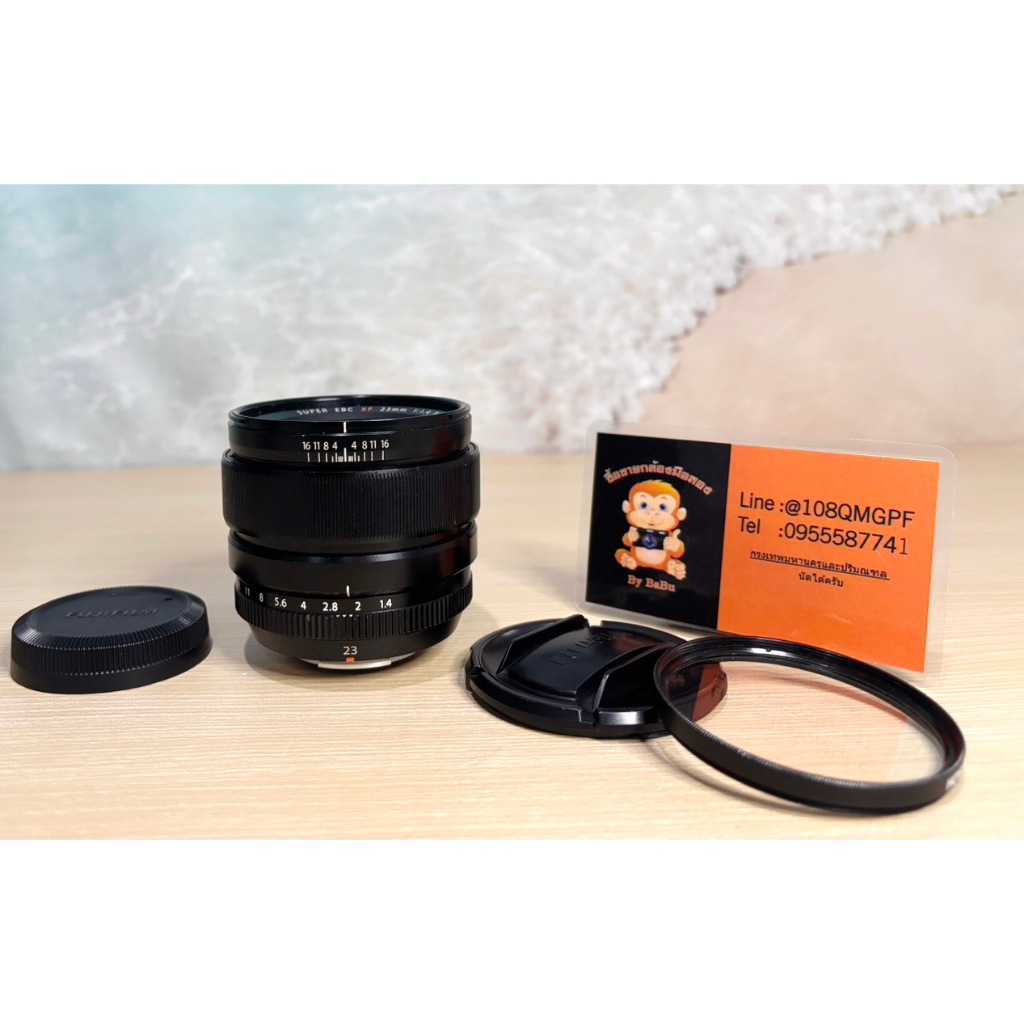 เลนส์ Fuji 23 F1.4 fuji23 หน้าชัดหลังเบลอละลายโบเก้