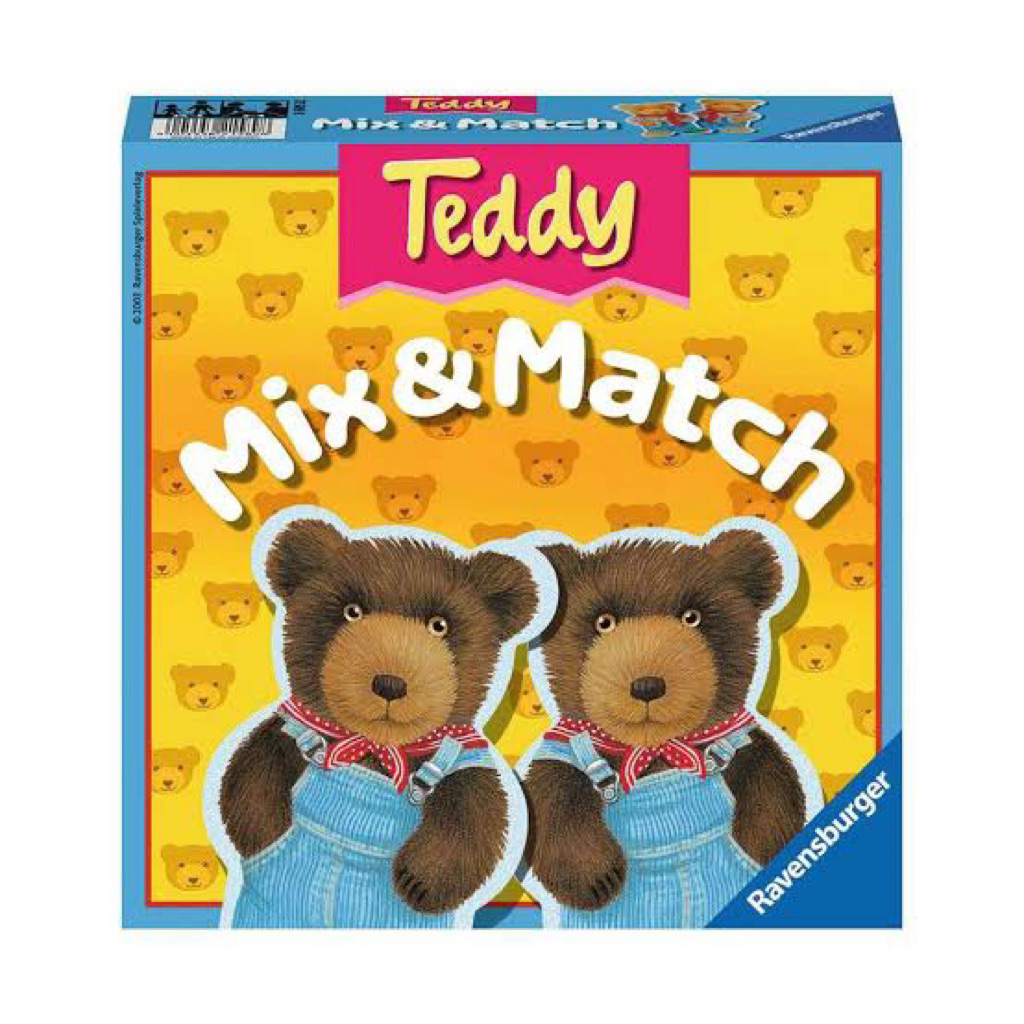 พร้อมส่ง Ravensburger Teddy Memory เกมจับคู่หมีเท็ดดี้ ของเล่นเสริมพัฒนาการ ฝึกสมอง สมาธิ ความจำ สังเกต เด็ก 2.5 ปี+