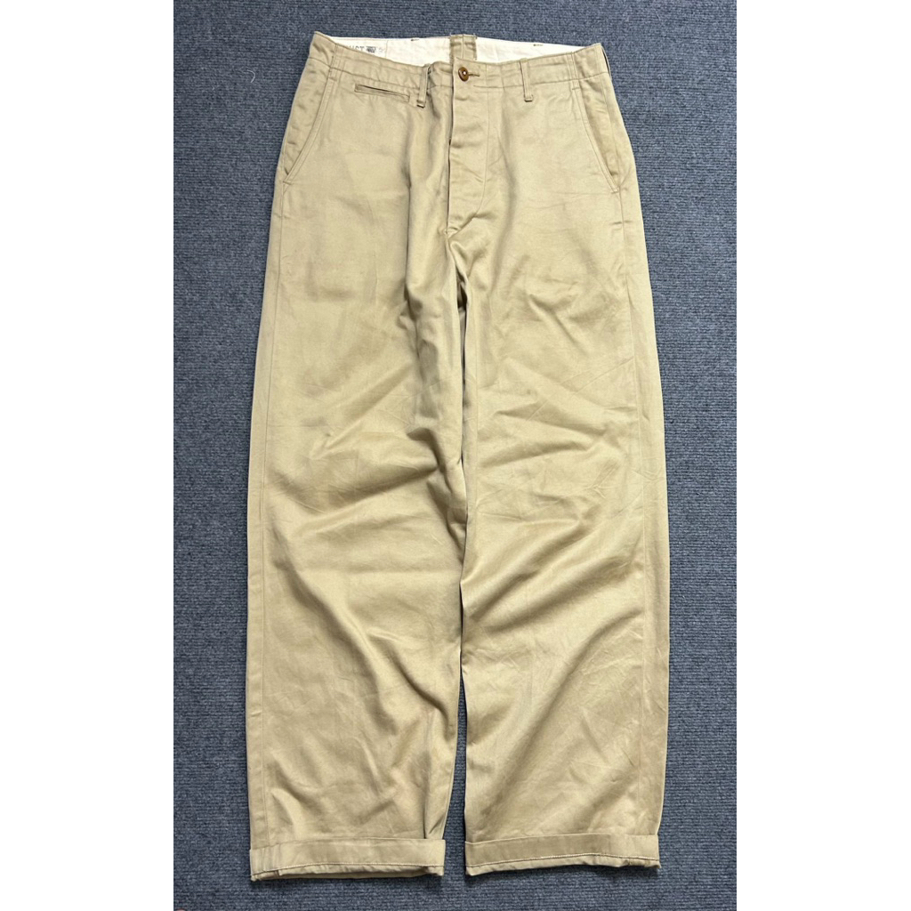 khaki cotton chino pants buzz…(used)