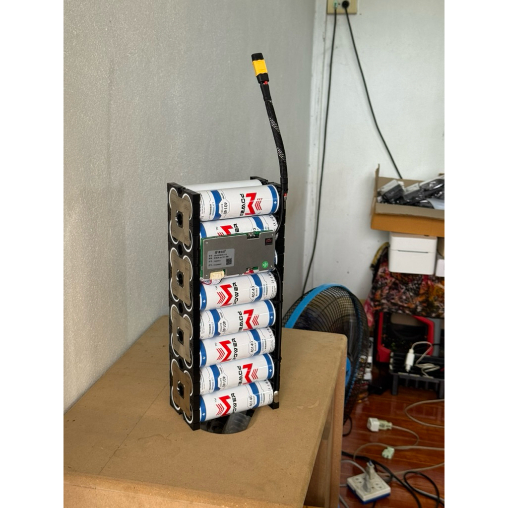 แบตเตอรี่ 8S2P 40A 40000mAh BMS 60A 25.6-29.2 MPOWER เลือกทรงได้ทักแชทมา แบตเตอรี่คุณภาพสูง