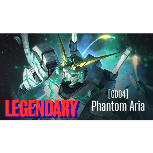 [Gundam Card GameภาษาJP] GD04 : Phantom Aria การ์ดระดับ Legendary[LR]
