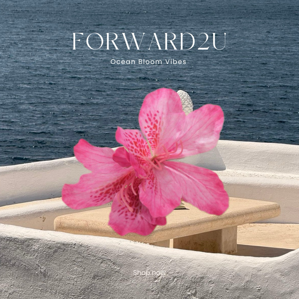 Ocean Bloom Vibes | FORWARD2U🌺✨กิ๊บดอกชบา กิ๊บดอกกล้วยไม้ กิ๊บดอกลิลลี่ Summer item🔆 Hawaii girls🌴 สินค้าพร้อมส่ง