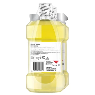 [3แถม3] ลิสเตอรีน น้ำยาบ้วนปาก ออริจินัล 500 มล. [Buy 3 get 3 free] Listerine mouthwash original 500 ml.