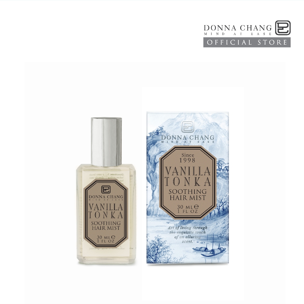 DONNA CHANG Vanilla Tonka Soothing Hair Mist 30 ml น้ำหอมฉีดผม พร้อมการบำรุง ด้วยสารสกัดจากธรรมชาติ