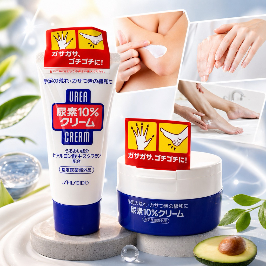 Shiseido Urea Cream ชิเชโด้ ครีมทาส้นเท้าแตก ครีมส้นเท้าแตก ของแท้จากญี่ปุ่น 🇯🇵