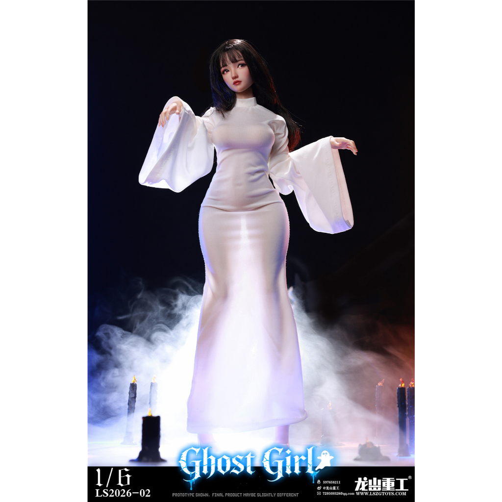 พรีออเดอร์ Longshan Heavy Industry 1/6 Ghost Girl Luna Cosplay Version LS2026-02