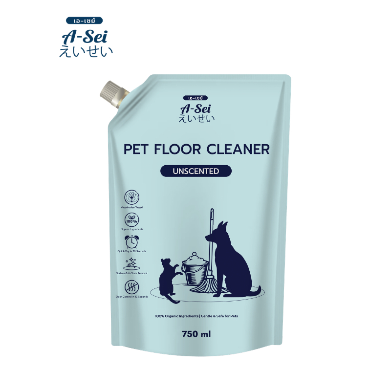 เอ-เซย์ ผลิตภัณฑ์ทำความสะอาดพื้น สำหรับสัตว์เลี้ยง A-Sei Pet Floor Cleaner