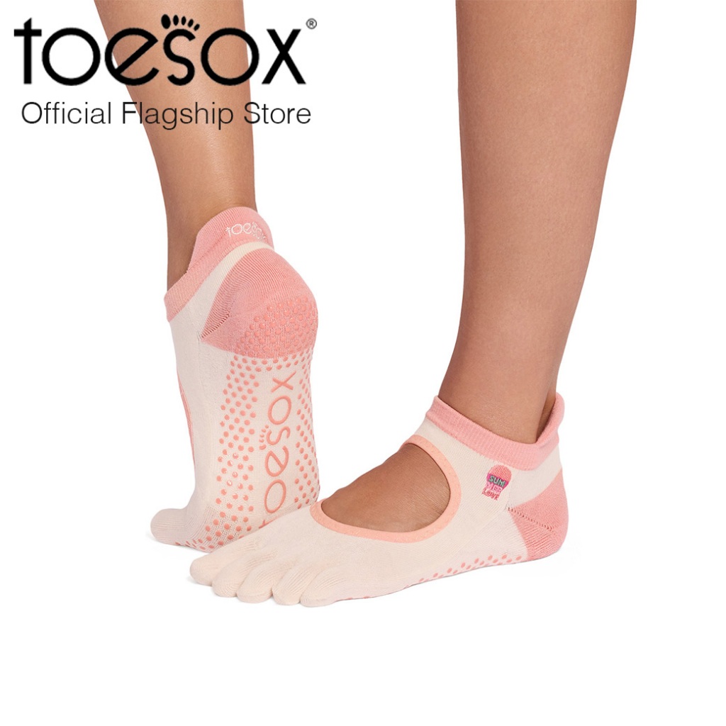 (Spring D3 2026) ToeSox โทซอคส์ ถุงเท้ากันลื่นแยกนิ้ว ปิดนิ้วเท้า รุ่น Bellarina