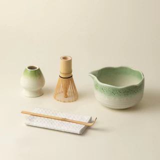 ถ้วยชงมัทฉะ 1 ชิ้น SunYoung ชามมัทฉะเซรามิก Matcha Bowl มีหลายแบบ Wave Sakura Spout Heart 🍵