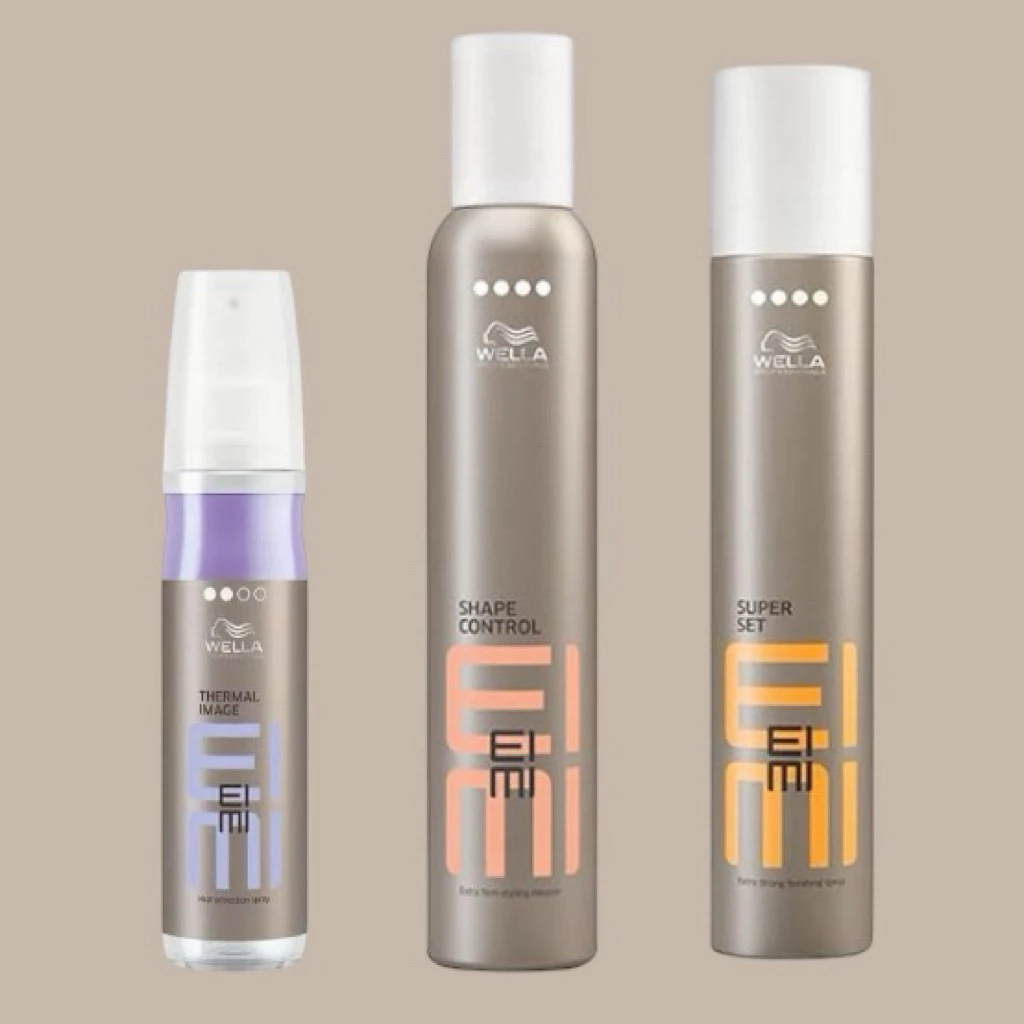 Wella EIMI Super Set Spray / Shape Control / Extra Volume / Boost Bounce Mousse / Thermal Image Spray เวลล่า ไอมี่
