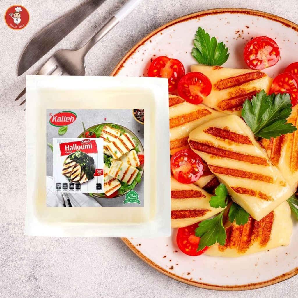 ชีสย่าง ชีสทอด ฮาลูมี ชีสย่างเกาหลี เหนียวนุ่ม หนุบหนับ Halloumi Cyprus Cheese for Grill or Fry 200g