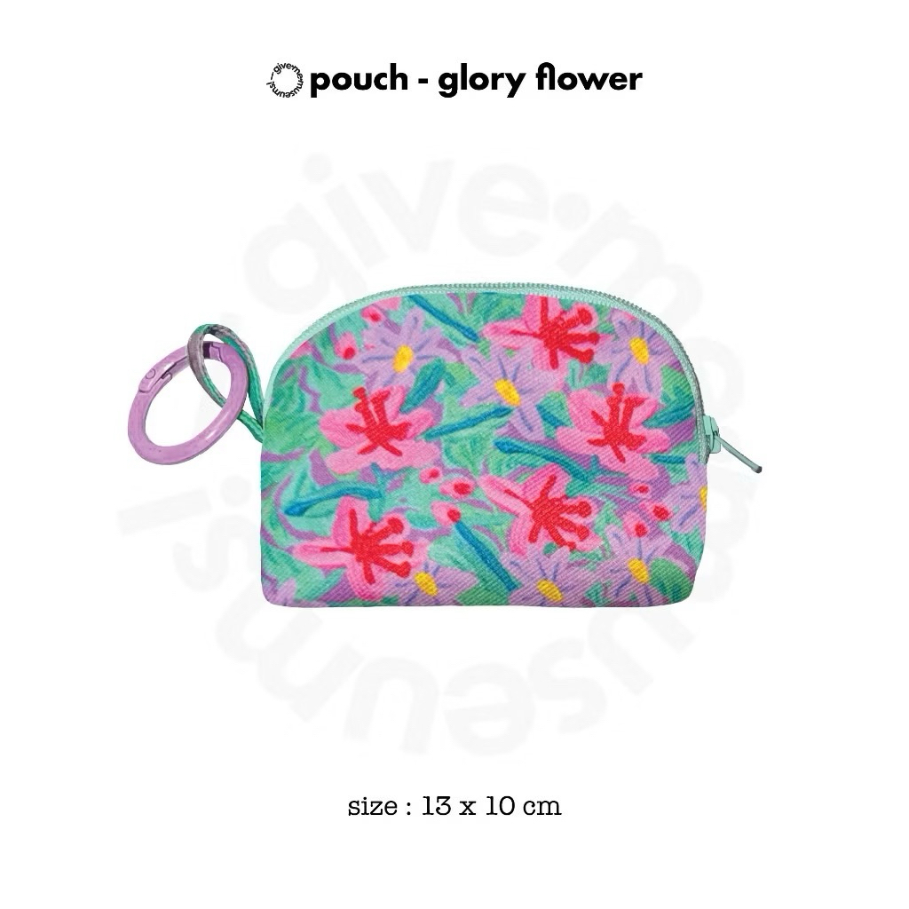 (New) SAWASDEE POUCH 🌸 Glory flowers