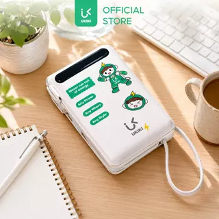 [ของแถม] UKIKI Sticker สติ๊กเกอร์ ลายลิมิเต็ด กันน้ำ เหมาะสำหรับติดพาวเวอร์แบงค์