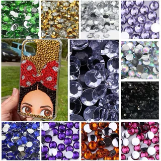 เพชรเทียม เกรดA (3mm.) 💜แบ่งขาย อะไหล่ติดเล็บเจล 🇹🇭(พร้อมส่ง)