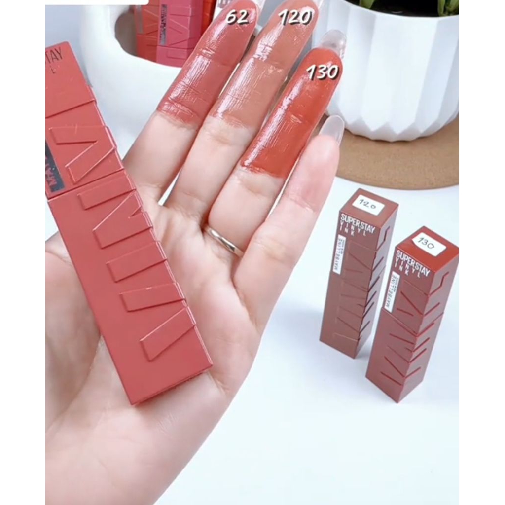 ลิปสติก Maybelline ซุปเปอร์สเตย์ ไวนิลอิงค์ ติดทนนาน 16 ชั่วโมง 4.2ml