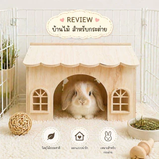 🇹🇭งานไทย บ้านกระต่าย แกสบี้ แพรรี่ด็อก(สินค้าถ่ายจากงานจริงตรงปก100%) สินค้าไร้สารอันตรายปลอดภัยต่อสัตว์เลี้ยง