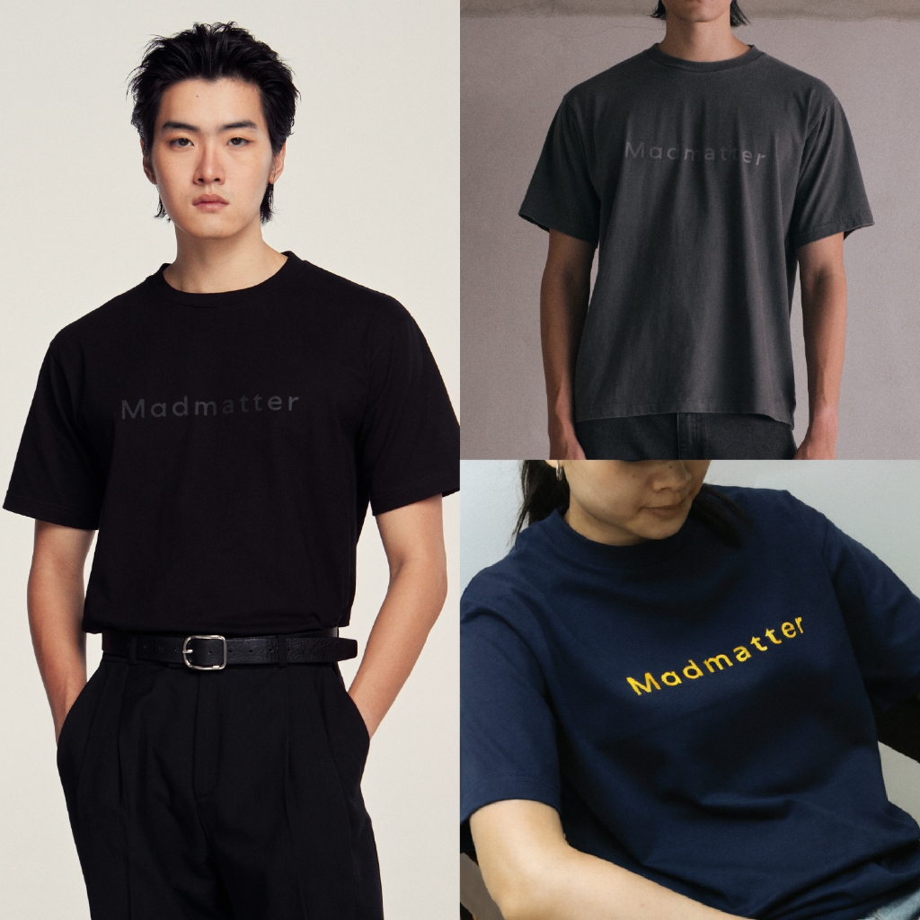 Madmatter -  Logo Tee เสื้อยืด คอกลม สกีนลาย