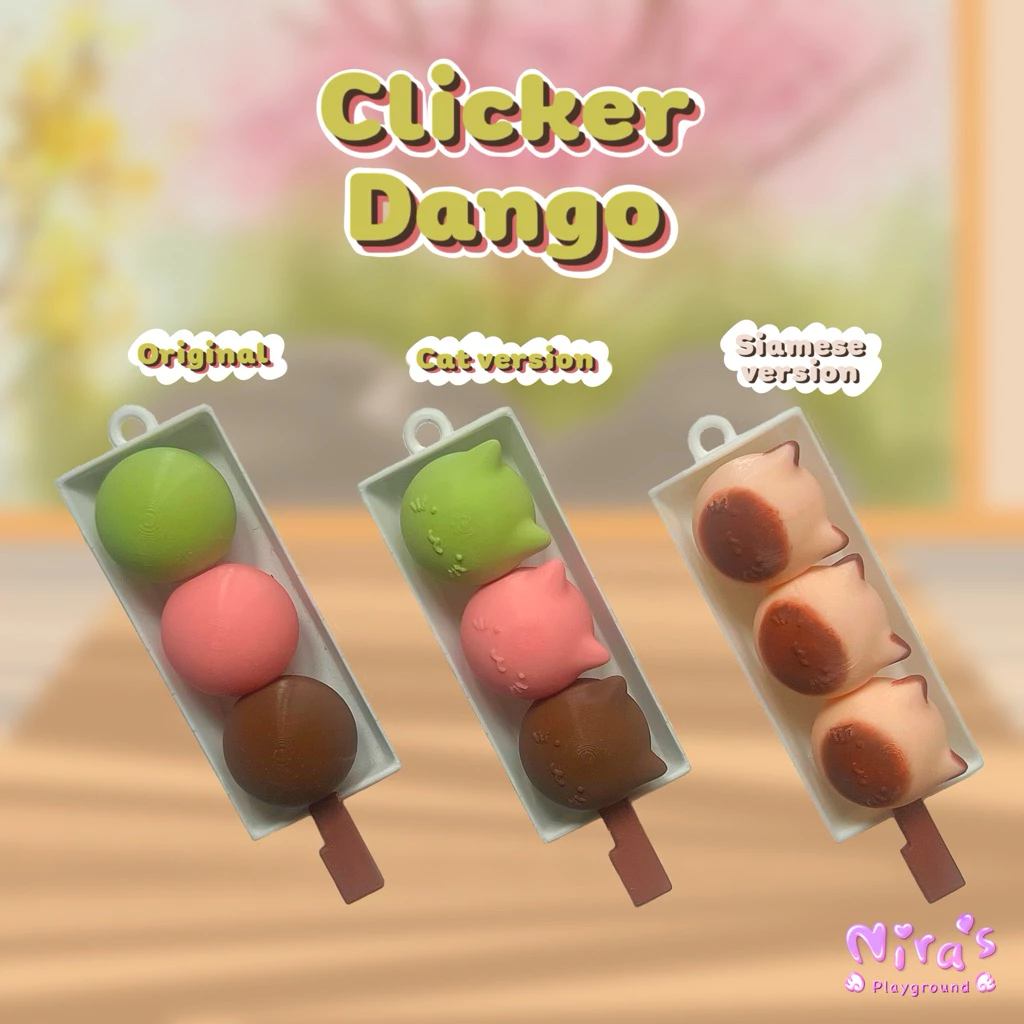 Nira’s • Clicker • Dango • พวงกุญแจ ของเล่น กดได้