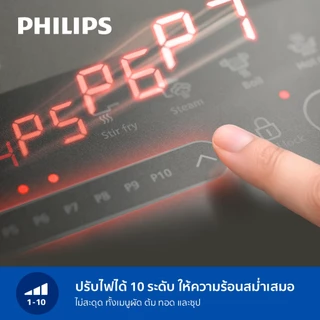 Philips Induction Cooker 5000 Series เตาแม่เหล็กไฟฟ้าฟิลิปส์ ซีรีส์ 5000 รุ่น HD5850/90