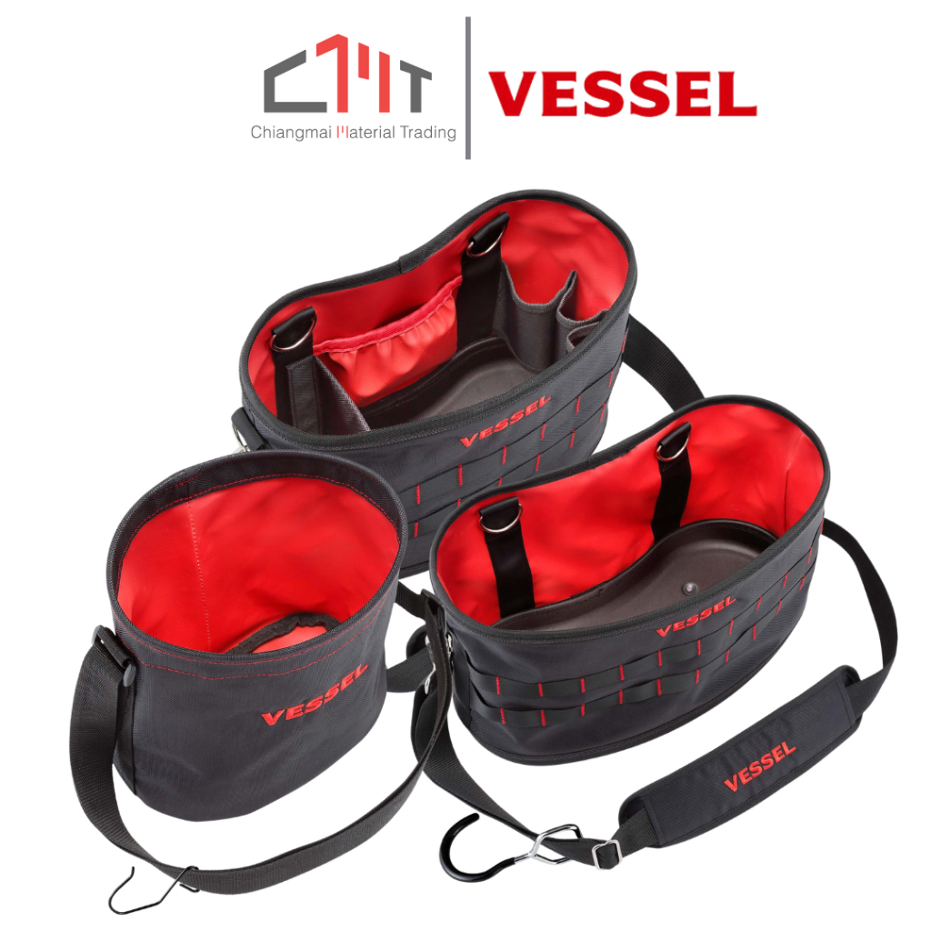 VESSEL กระเป๋าสะพายข้าง No.TBK-200 / TBK-300 / TBK-400 (Tough Fit Bucket)
