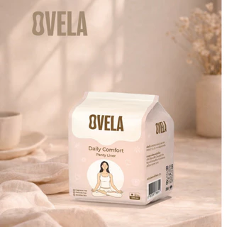 [ใส่โค้ดลด10% : OVELADC10] OVELAแผ่นอนามัย 1 ห่อ Daily Comfort 155mm 20ชิ้น บาง ไม่อับชื้น ไม่ระคายเคืองผิวแพ้ง่ายใช้ได้