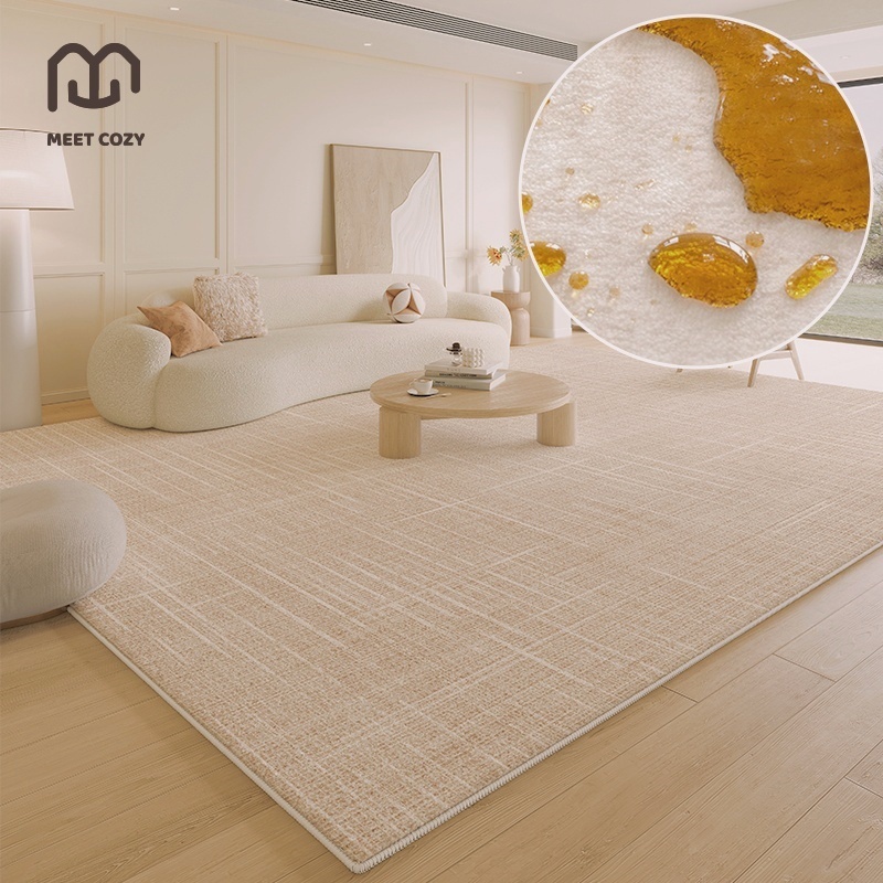 MEET COZY พรมปูพื้นห้อง  กำน้ำ ผ้าแคชเมียร์เทียม พรมปูพื้น carpet #1 DN-Lily