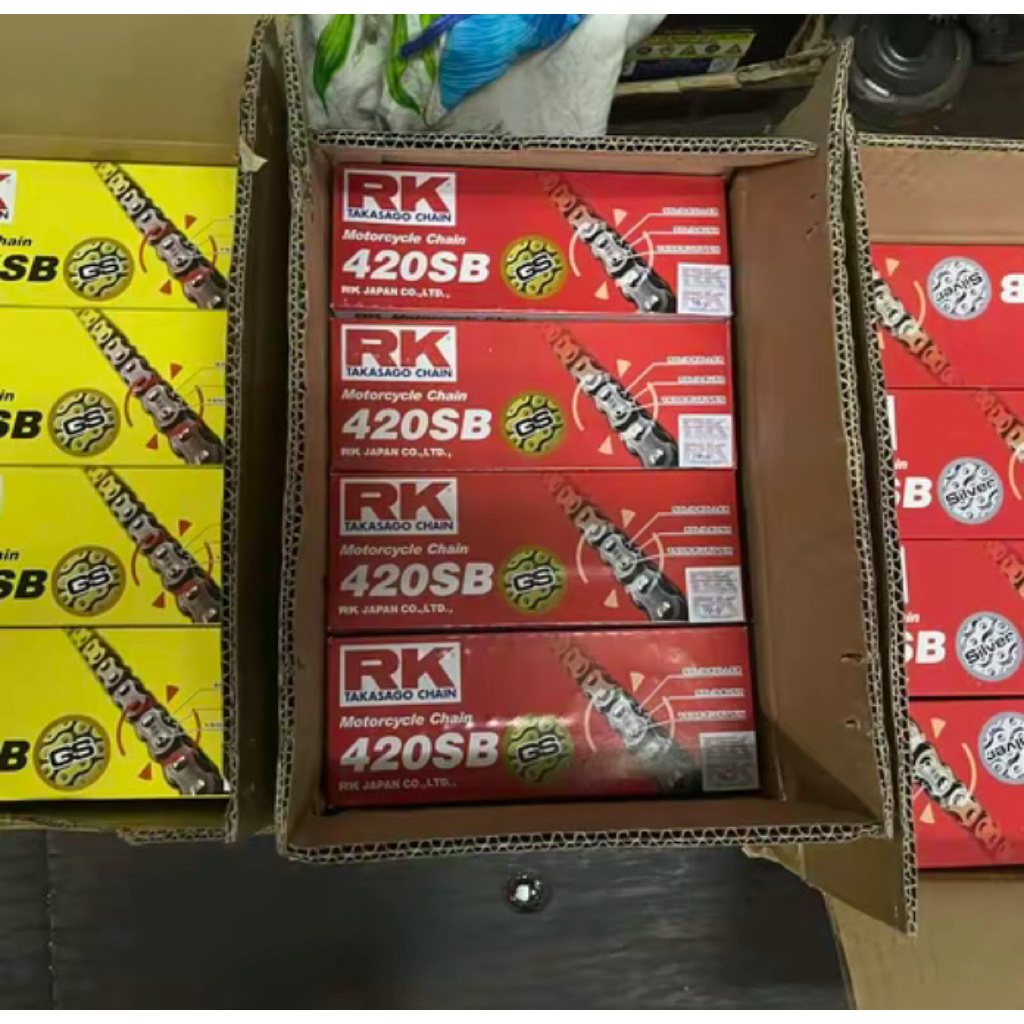 โซ่RK 415/420 สีทอง สีเงิน สินค้า RK แท้ 100%