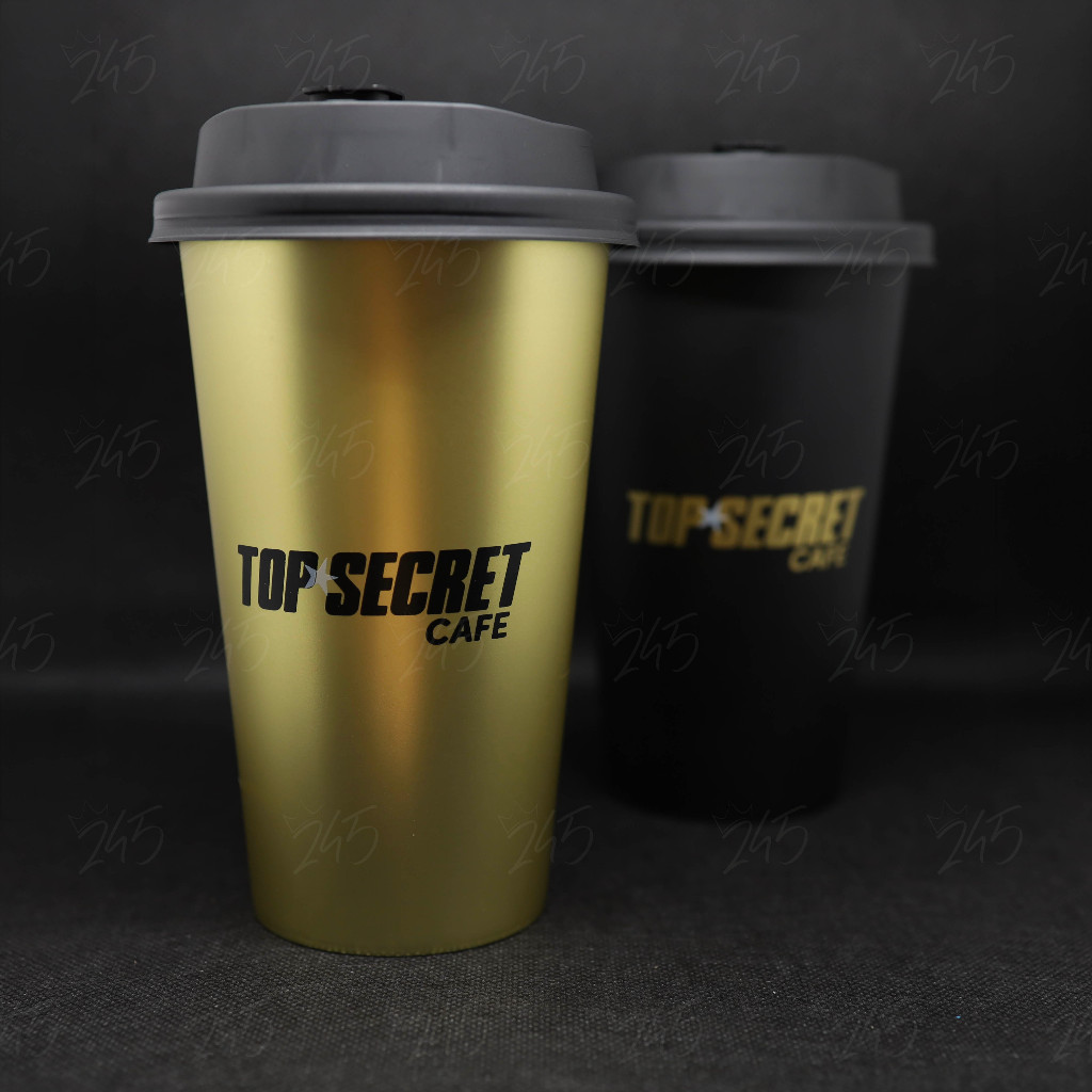 แก้วพลาสติก ท็อปซีเคร็ท คาเฟ่-TOP SECRET CAFE THAILAND
