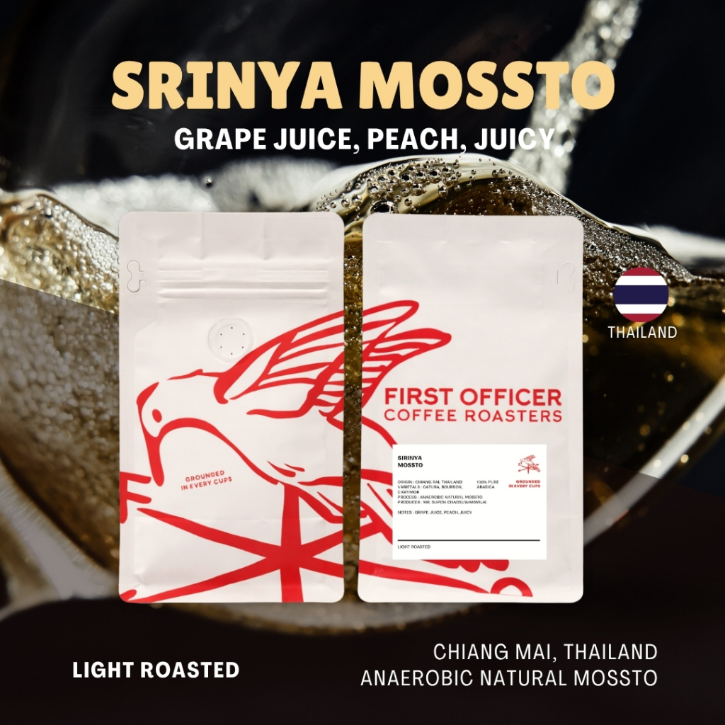 FIRST OFFICER | เมล็ดกาแฟ (คั่วอ่อน) Sirinya Mossto - Chiang Rai [Glocal Selection]