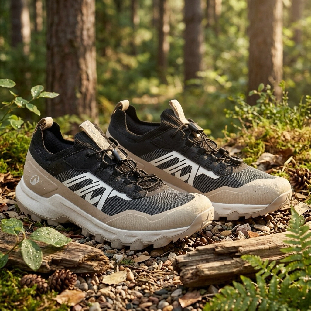 รองเท้าเดินป่าสำหรับผู้ชาย “มีไซส์ 40-45” รุ่น MH500 Faster (สีเบจ) QUECHUA