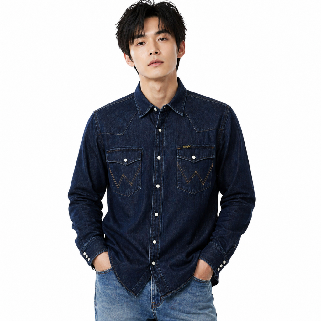 WRANGLER เสื้อเชิ้ตแขนยาว รุ่น WR S125MSHLN18