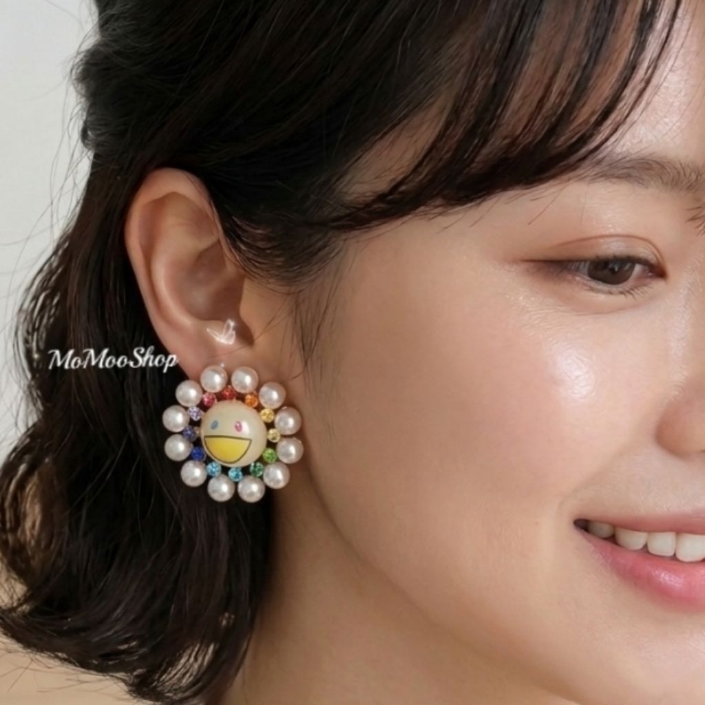 (✨️แท้💯shop🇯🇵/พร้อมส่ง🌈) 🌸Murakami🌸 ต่างหู  / แหวน / พกจ.✨️✨️