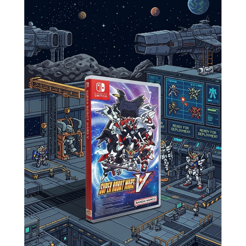 แผ่นเกมส์ Nintendo Switch มือสอง : Super Robot Wars V (SRW V)