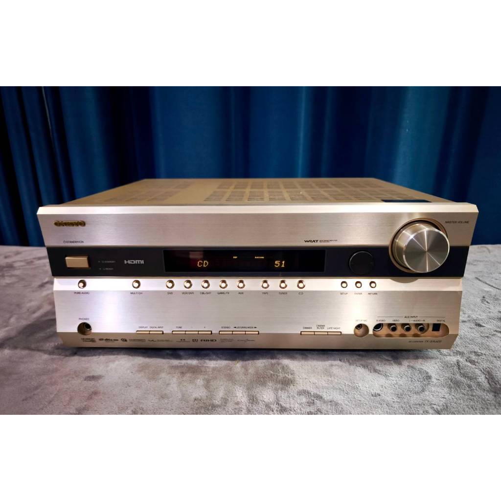 ONKYO TX-SA605 (AV Receiver 7.1Ch) GOLD