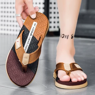 AIZOMR รองเท้าแตะหูหนีบ ชายหาด แฟชั่น รุ่นใหม่ ใส่สบาย ไม่ดีดน้ำ ผู้หญิงผู้ชายใส่ได้หมด เป็นของแท้จากโรงงาน 100% A2260