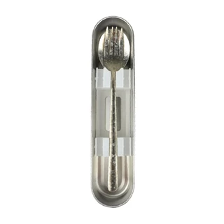 White Story - ชุดช้อนส้อมไทเทเนียม (Titanium Spoon and Fork Set)