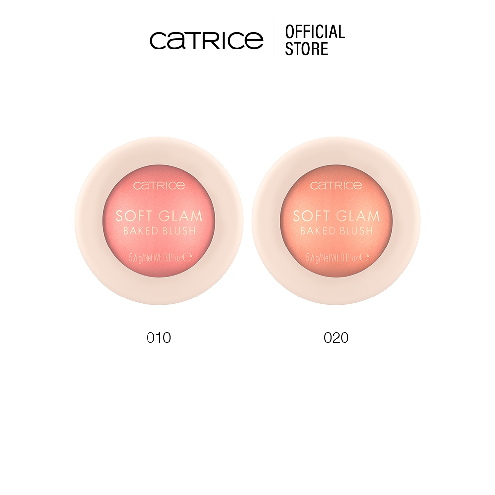 [NEW] Catrice Soft Glam Baked Blush คาทริซ บลัชออน ปัดแก้มฉ่ำโกลว์