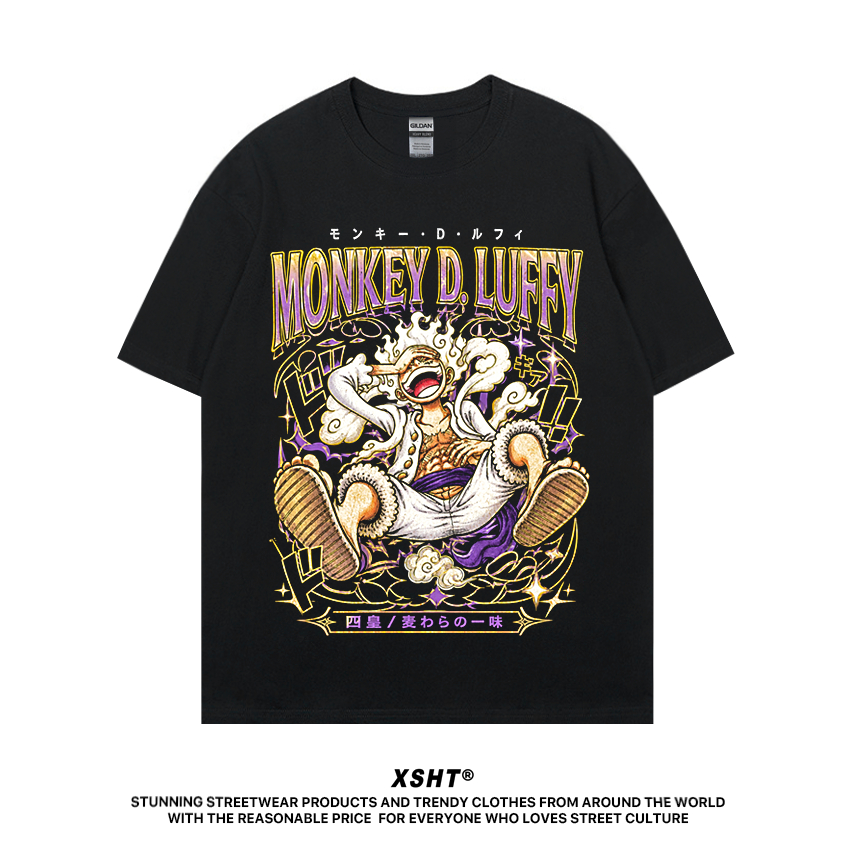 🔥พร้อมส่ง🔥 เสื้อ One Piece : Monkey D. Luffy Tee (OP05-119) - Black (สีดำ) by XSHT