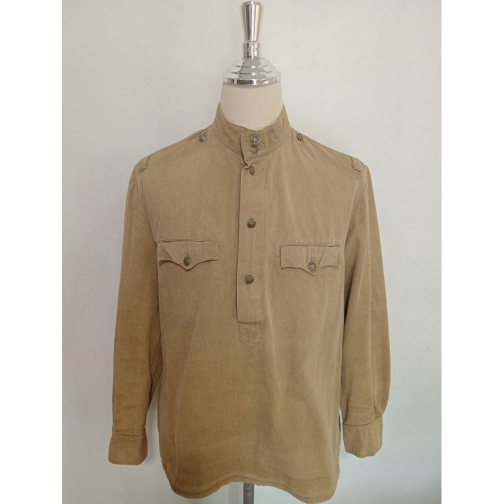 No.207 Vintage Soviet Army M43 (1950 Pattern) Jacket Tunic 50s-60s 🇷🇺🇷🇺เสื้อแจ็คเก็ตM43(ปี1950)ทหารก