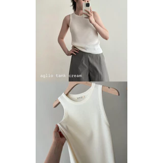 FADTHINGS : Aglio soft ribbed tank 🧄 เนื้อนุ่มนิ่มใส่สบายไม่ร้อน