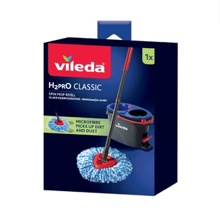 Vileda H2pro Spin/RinseClean Refill - วิเลดา รินซ์ คลีน รีฟิล | ถังปั่น ไม้ม็อบ ผ้าม็อบ ไมโครไฟเบอร์ อะไหล่ผ้าม็อบ ม๊อบ