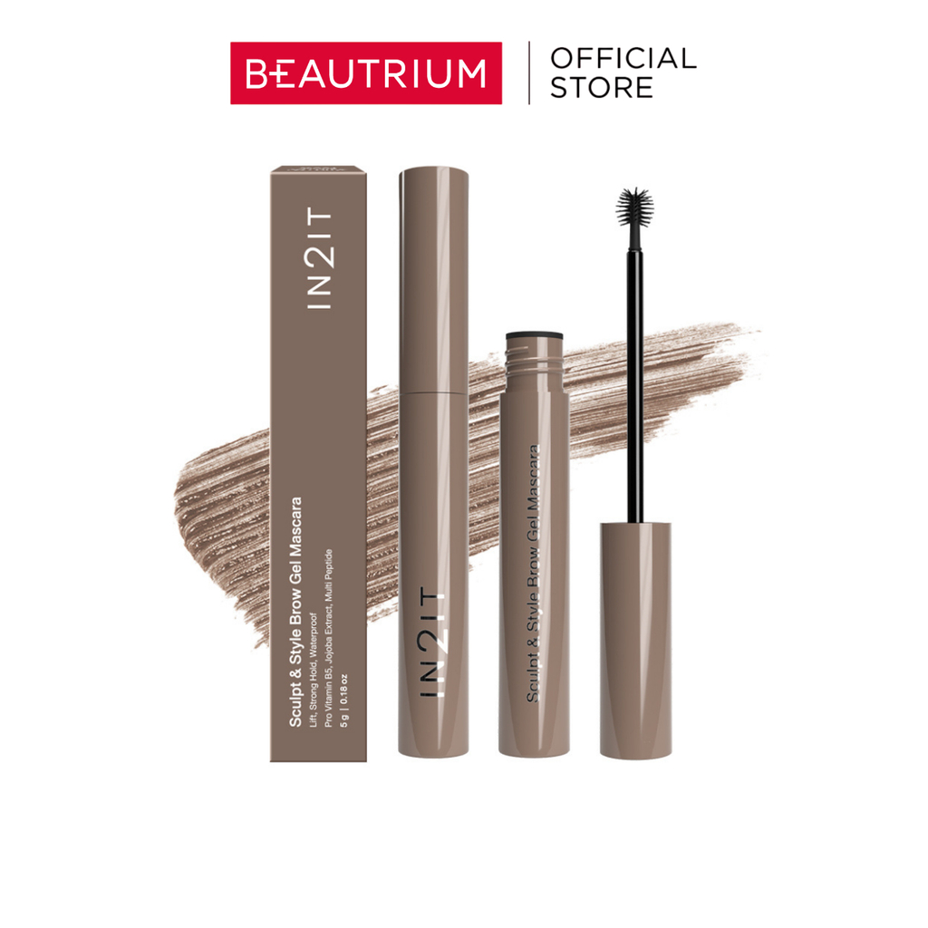IN2IT Sculpt & Style Brow Gel Mascara มาสคาร่าคิ้ว 5g