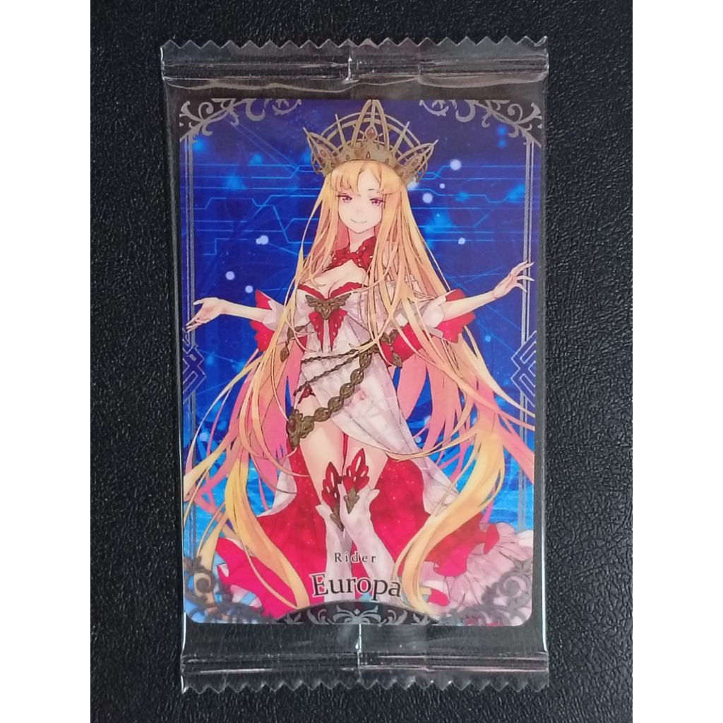 (Sealed Card) การ์ดในซองซีล ระดับ (N) FATE GRAND ORDER (FGO) WAFER COLLECTION CARD