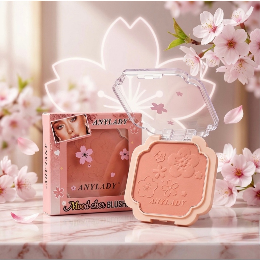 ส่งเร็วค่ะ บลัชออน ANYLADY Mood chee BLUSHER มู้ดชี่บลัชเชอร์ No.8107