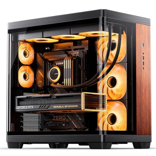 JONSBO TK-4 BLACK WOOD CASE