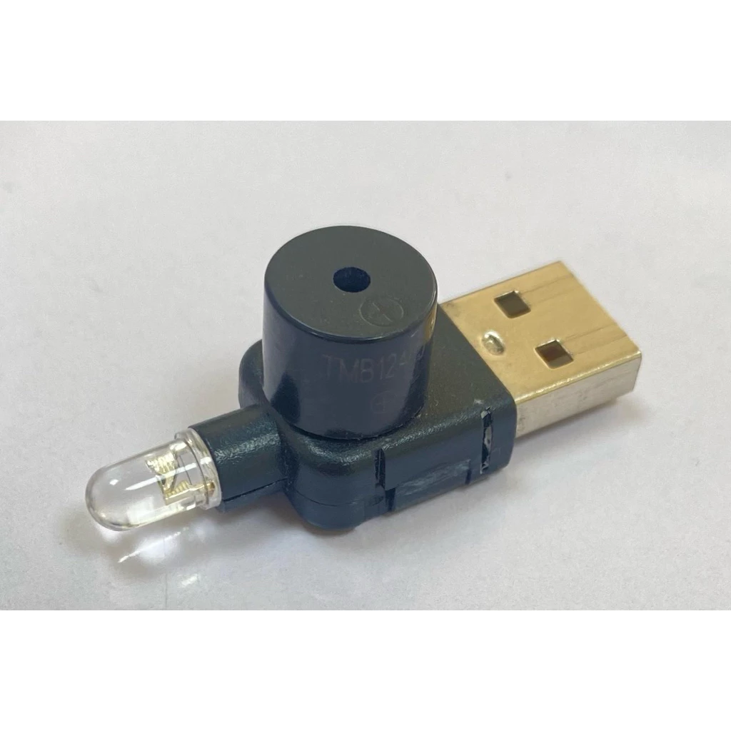USB Tester เช็คการทำงานของคอมพิวเตอร์เมื่อเครื่องทำงานสมบูรณ์ USB พร้อมเสียงเตือน (LED+Buzzer)