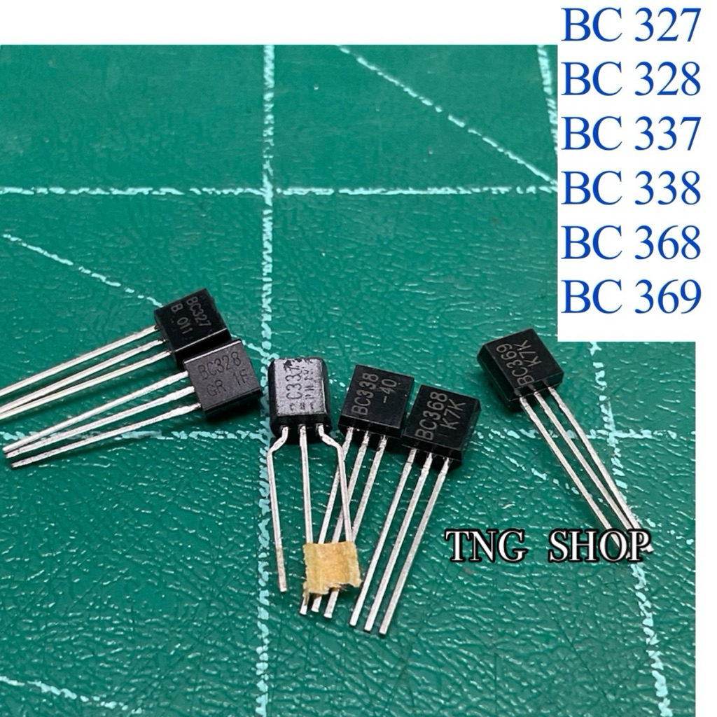 ราคาแพ็ค10ตัว ทรานซิสเตอร์ TO92 BC327 BC328 BC337 BC338 BC368 BC369 transistor พร้อมส่ง