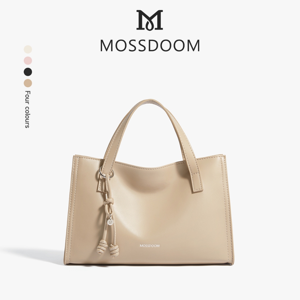 MOSSDOOM Vala Bag กระเป๋าถือสุดคลาสสิค สไตล์เรียบหรู  พร้อมสายสะพายข้างปรับระดับได้