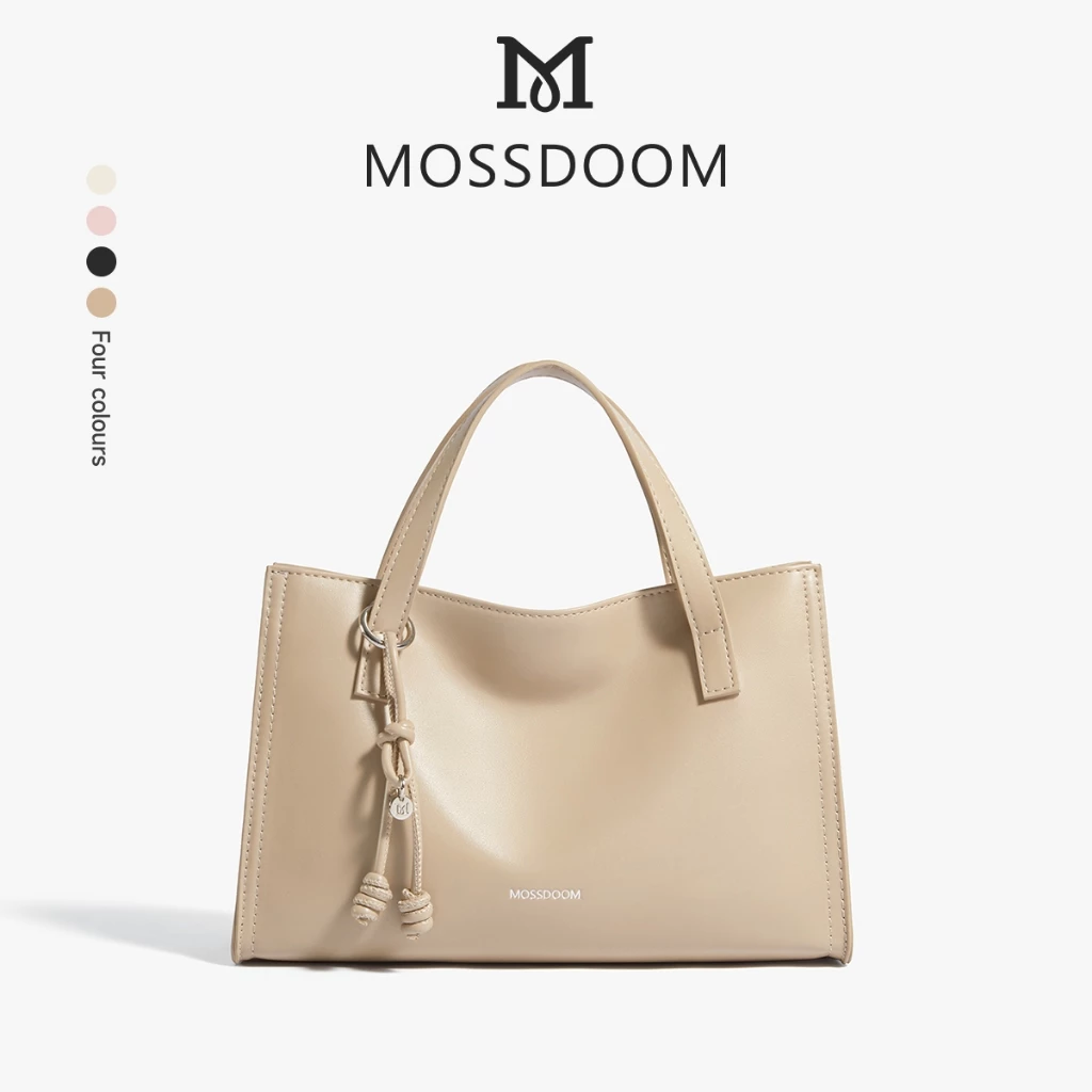 MOSSDOOM Vala Bag กระเป๋าถือสุดคลาสสิค สไตล์เรียบหรู พร้อมสายสะพายข้างปรับระดับได้