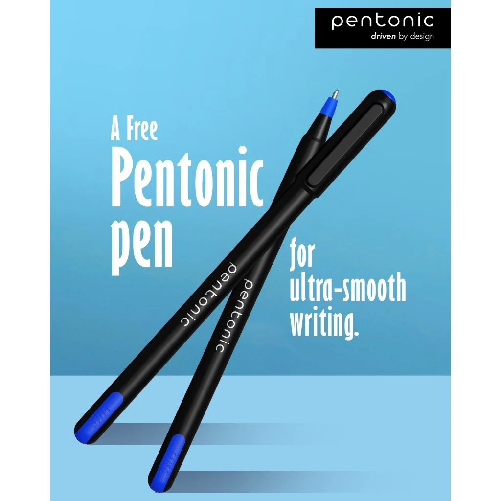 ปากกาลูกลื่น Linc Pentonic 0.6 mm สีสวยสุขุม น่าพกพา คุณภาพแพงเกินราคา ยอดนิยมจากอินเดีย